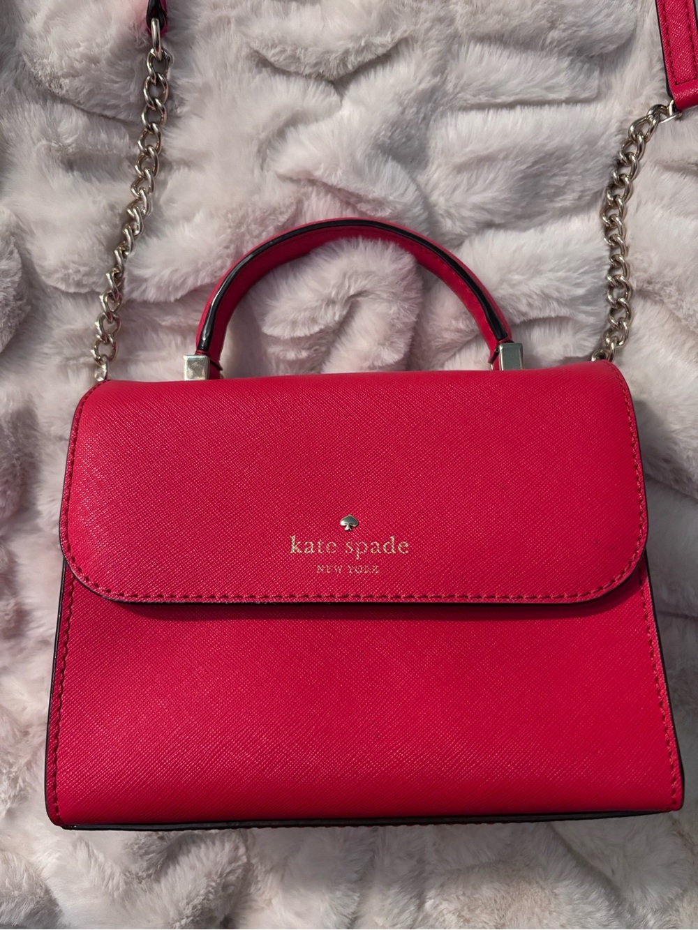 kate spade New York Red Top-Handle Crossbody Bag